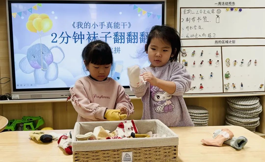 生活活动卷袜子_生活小技能卷袜子_卷袜子教案